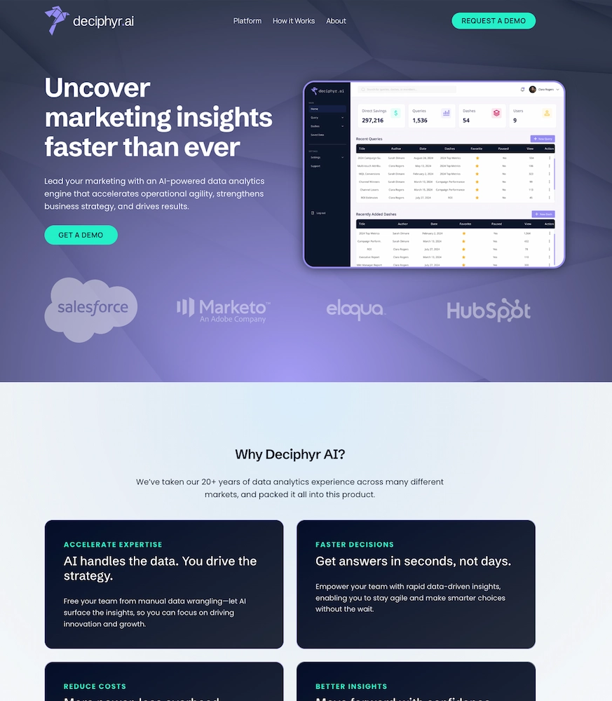 deciphyr ai website