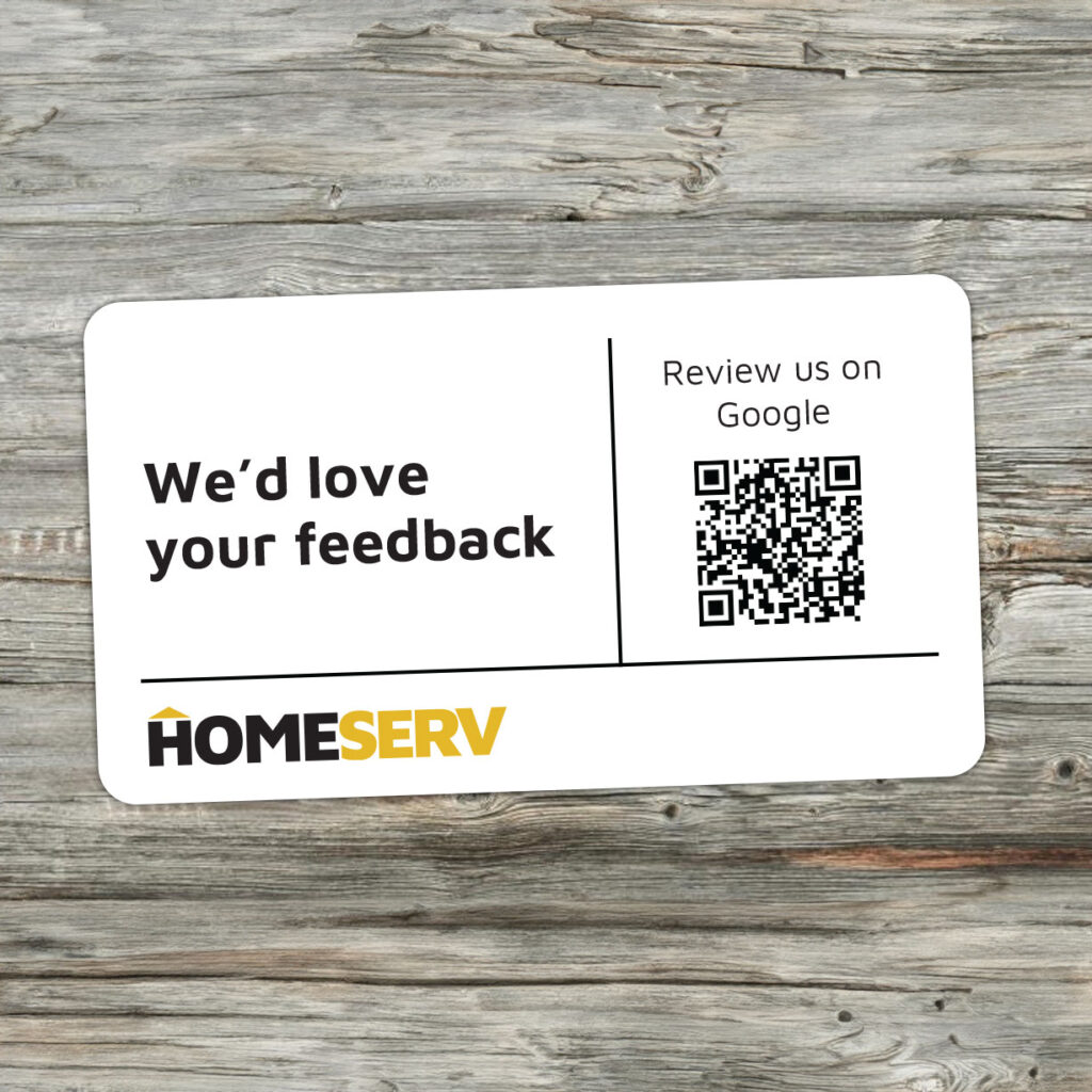 review card horizontal